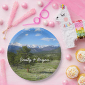 Rocky Mountain Uitzicht Papieren Bordje (Feest)