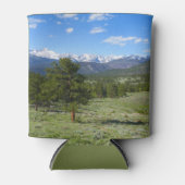 Rocky Mountain Uitzicht Schilderachtig Landschap Blikjeskoeler (Voorkant)