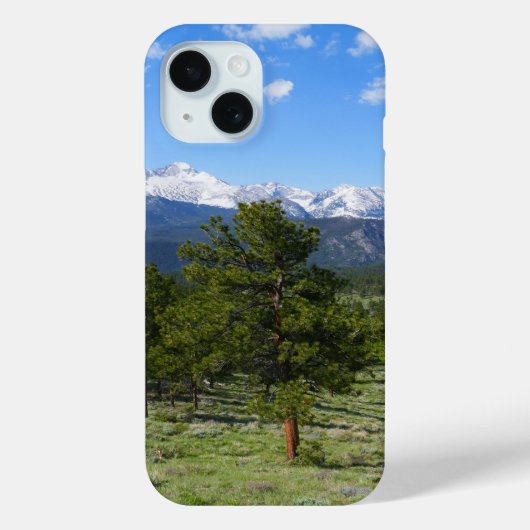 Rocky Mountain Uitzicht Schilderachtig Landschap Case-Mate iPhone Case (Achterkant)