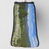 Rocky Mountain Uitzicht Schilderachtig Landschap Golfheadcover (Draai 90)