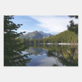 Rocky Mountain Uitzicht Schilderachtig Landschap Inpakpapier Vel (Voorkant 3)