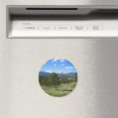 Rocky Mountain Uitzicht Schilderachtig Landschap Magneet (Insitu (Vaatwasser))