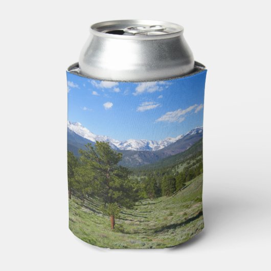 Rocky Mountain View Schitterend Landschap Blikjeskoeler (Blikje Voorkant)