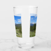 Rocky Mountain View Schitterend Landschap Glas (Links)