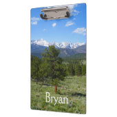 Rocky Mountain View Schitterend Landschap Klembord (Links)