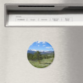 Rocky Mountain View Schitterend Landschap Magneet (Insitu (Vaatwasser))