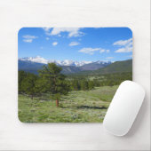 Rocky Mountain View Schitterend Landschap Muismat (Met muis)