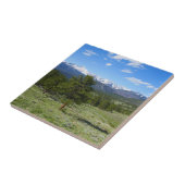 Rocky Mountain View Schitterend Landschap Tegeltje (Zijkant)