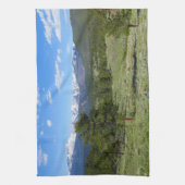 Rocky Mountain View Schitterend Landschap Theedoek (Verticaal)