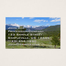 Rocky Mountain View Schitterend Landschap