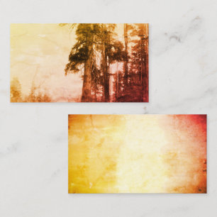 Rocky Mountain visitekaartje sjabloon foto kunst