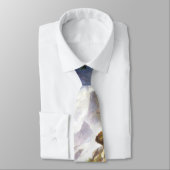 Rocky Mountain Waterfall - Albert Bierstadt Stropdas (Gebonden)