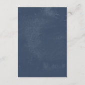 Rocky Mountain Wedding Reception Insert Kaart (Achterkant)