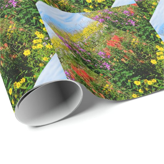 Rocky Mountain Wildbloemen Cadeaupapier (Rol Hoek)