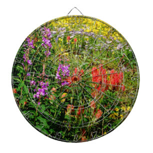 Rocky Mountain Wildbloemen Dartbord