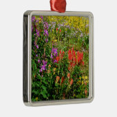 Rocky Mountain Wildbloemen Metalen Ornament (Rechts)