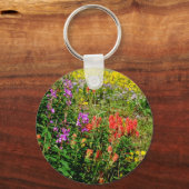 Rocky Mountain Wildbloemen Sleutelhanger (Voorkant)