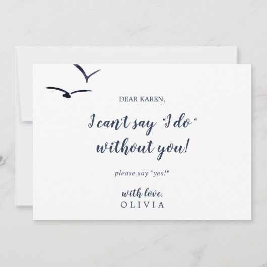 Rocky Mountain zal je zijn als mijn dienstmeisje v Kaart (Achterkant)