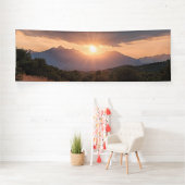 Rocky Mountain zonsopgang  Spandoek (Insitu)