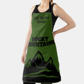 Rocky Mountains aangepast grillmaster buiten BBQ Schort (Insitu)