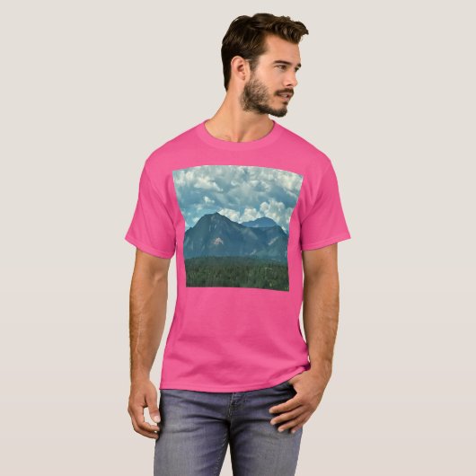 Rocky Mountains actief T-shirt (Voorkant volledig)