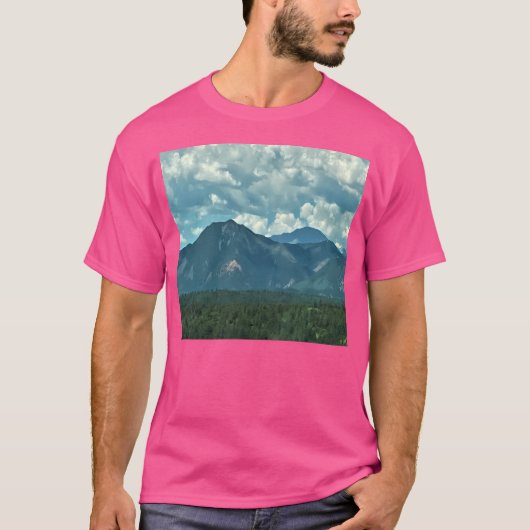 Rocky Mountains actief T-shirt (Voorkant)