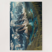 Rocky Mountains - Adembenemend Schilderachtig land Legpuzzel (Verticaal)