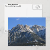 Rocky Mountains Briefkaart (Voorkant / Achterkant)