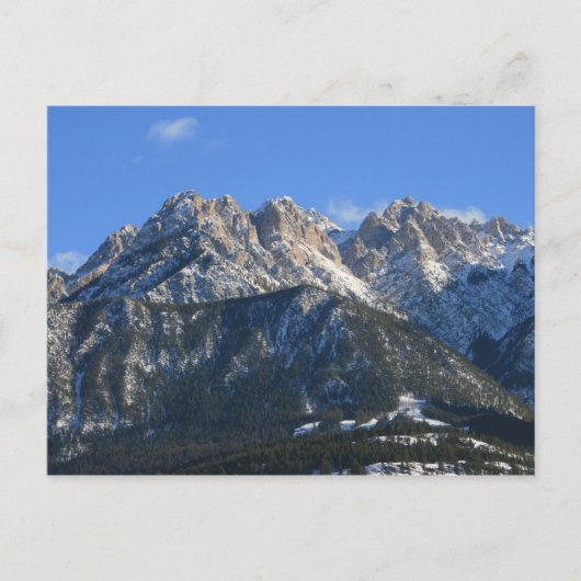 Rocky Mountains Briefkaart (Voorkant)