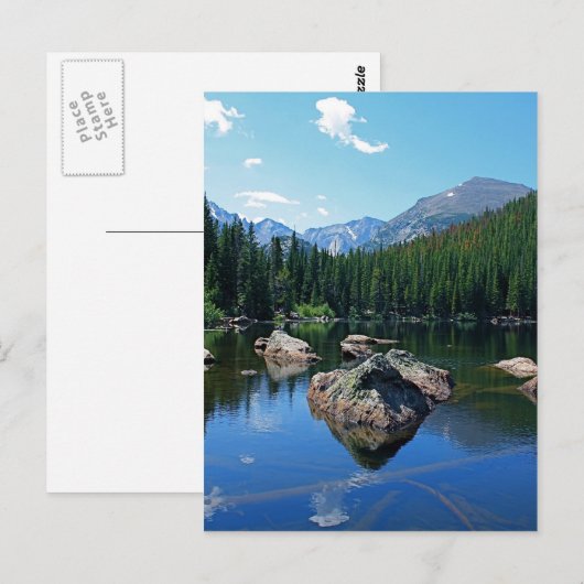 Rocky Mountains Briefkaart (Voorkant / Achterkant)