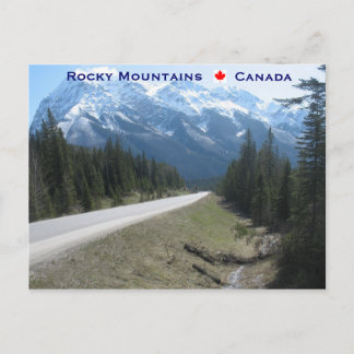 Rocky Mountains Canada Briefkaart