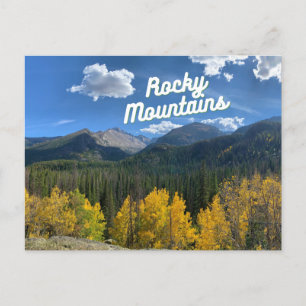 Rocky Mountains Colorado Briefkaart