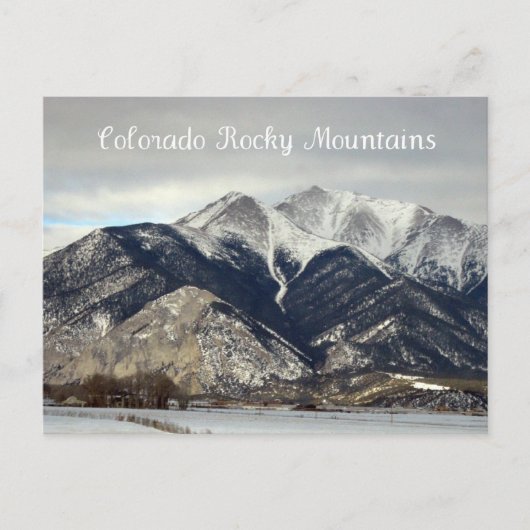 Rocky Mountains, Colorado Briefkaart (Voorkant)