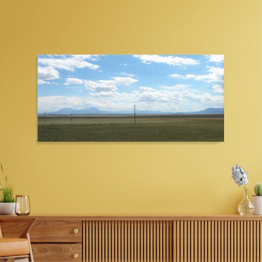 Rocky Mountains, Colorado Canvas Afdruk (Insitu (Woonkamer))