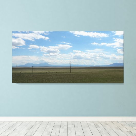 Rocky Mountains, Colorado Canvas Afdruk (Insitu (Houten vloer))