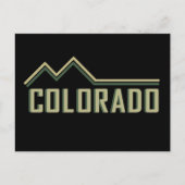 Rocky Mountains Colorado Feestdagenkaart (Voorkant)