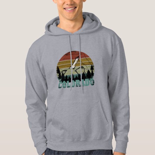 Rocky Mountains Colorado Hoodie (Voorkant)