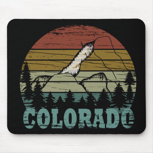 Rocky Mountains Colorado Muismat (Voorkant)