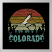 Rocky Mountains Colorado Poster (Voorkant)