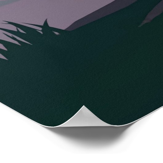 Rocky Mountains, Colorado Poster (Hoek)