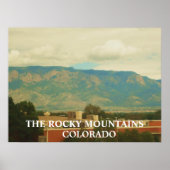 ROCKY MOUNTAINS, COLORADO poster (Voorkant)