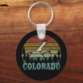 Rocky Mountains Colorado Sleutelhanger (Voorkant)