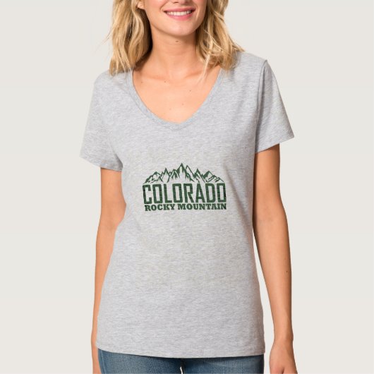 Rocky Mountains, Colorado T-shirt (Voorkant)