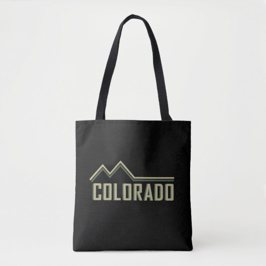 Rocky Mountains Colorado Tote Bag (Voorkant)