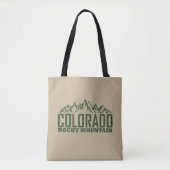 Rocky Mountains, Colorado Tote Bag (Voorkant)