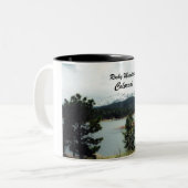 Rocky Mountains, Colorado Tweekleurige Koffiemok (Voorkant links)