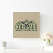Rocky Mountains, Colorado Vierkante Klok (Huis)