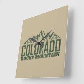 Rocky Mountains, Colorado Vierkante Klok (Hoek)