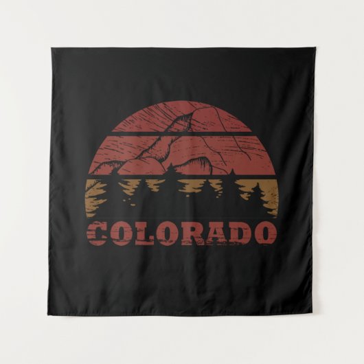 Rocky Mountains Colorado Wandkleed (Voorkant)