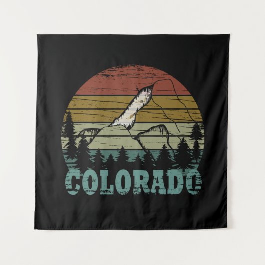 Rocky Mountains Colorado Wandkleed (Voorkant)